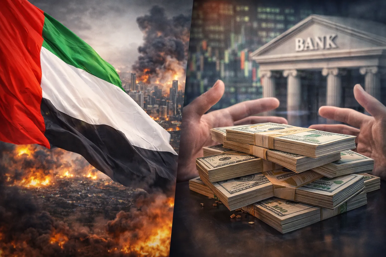 حزمة دعم إماراتية للبنوك على وقع تداعيات حرب إيران 